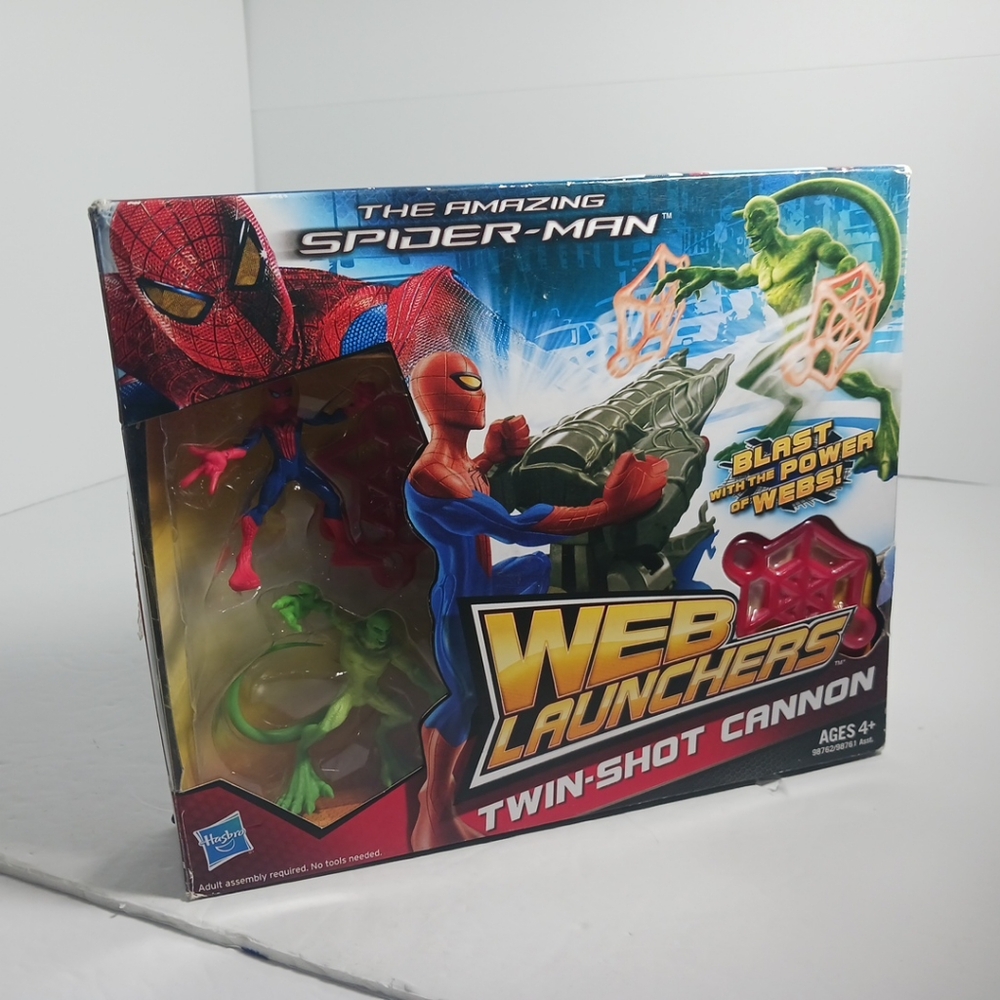 Spider-Man Web Launchers Twin-Shot Cannon Hasbro
